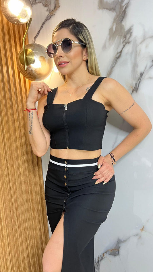Conjunto  Falda y blusa 2132